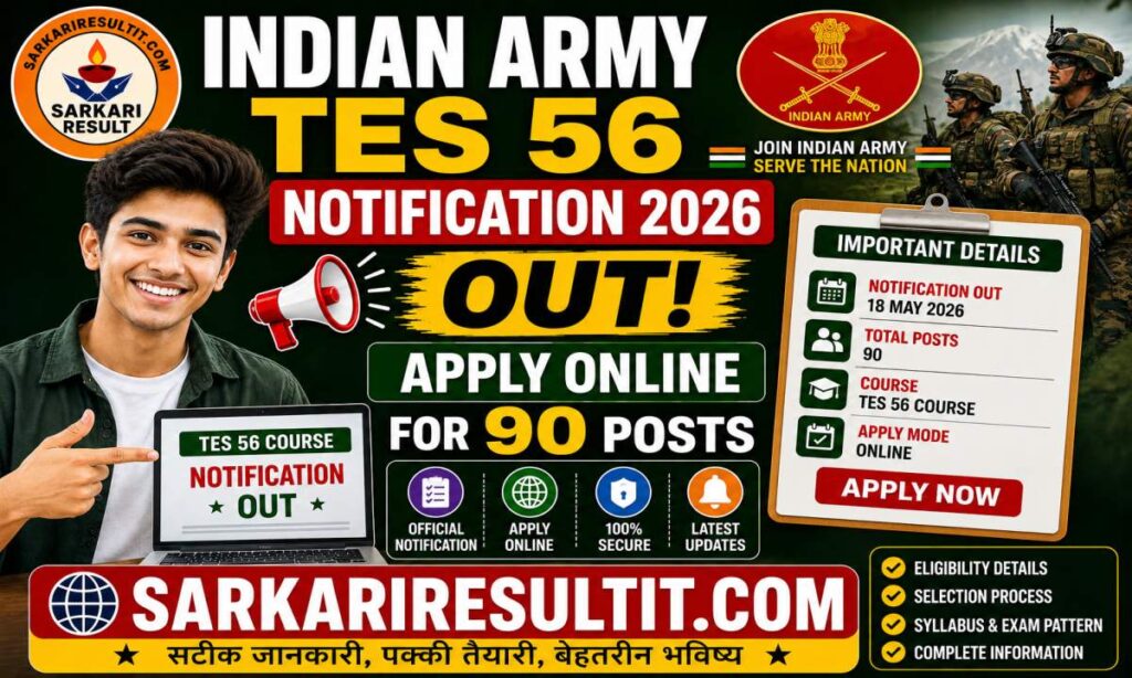 Indian Army TES 56 2026
