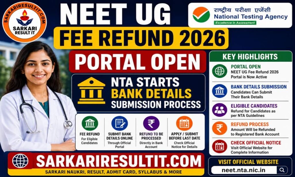 NEET UG Fee Refund 2026